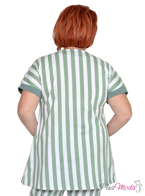 Туника Модель №1280 размеры 44-84 - Plusmoda фото 3