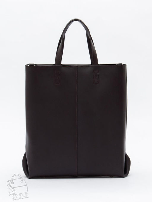 Сумка женская кожаная 1001L coffee Plina&Eiterou