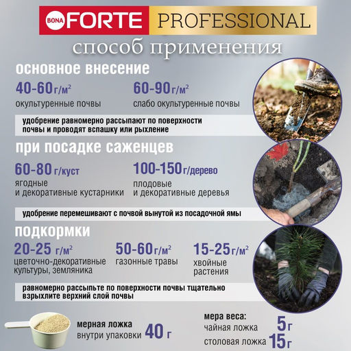 Компл. мин. удобр. "Bona Forte" Универсальное Осеннее с биодост.кремнием гранул.пролонгир., ведро 1л