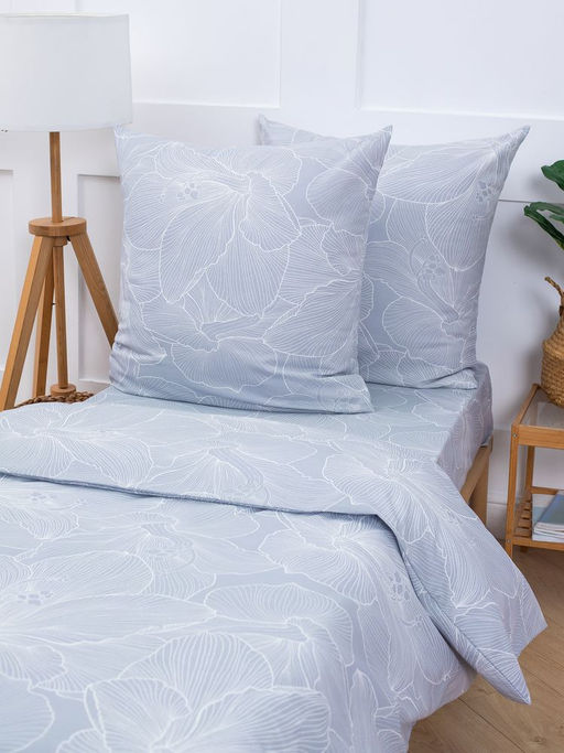 Наволочка 60*60 см, бязь Комфорт (Вернисаж, светло-серый) - Ивановотекстиль фото 5