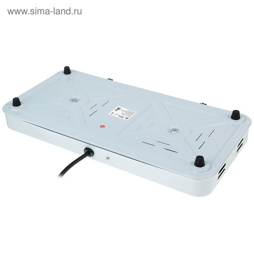 Плитка электрическая Luazon LHP-003, 2 конфорки, 2000 Вт, нагреватель спираль, белая - Luazon home фото 5