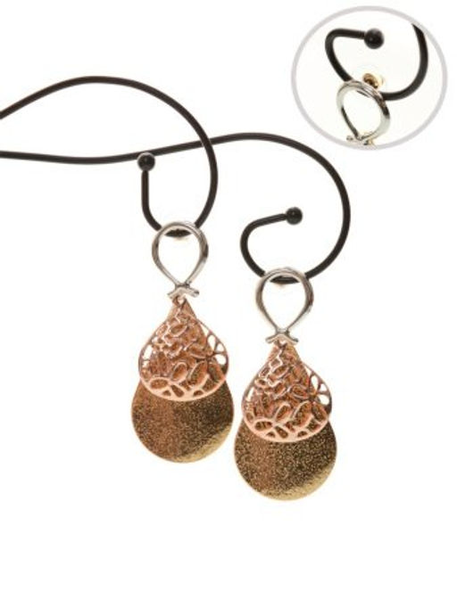 Серьги металл / GTA-10 /уп 12/ - Галеонтрейд фото 2