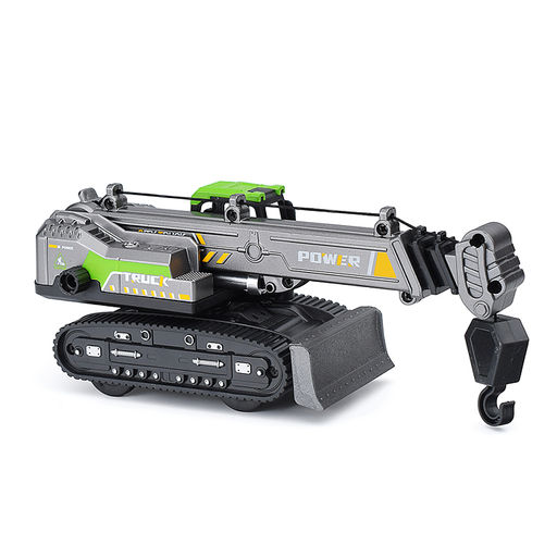 Машина "Гусеничный кран" инерционная, в пакете