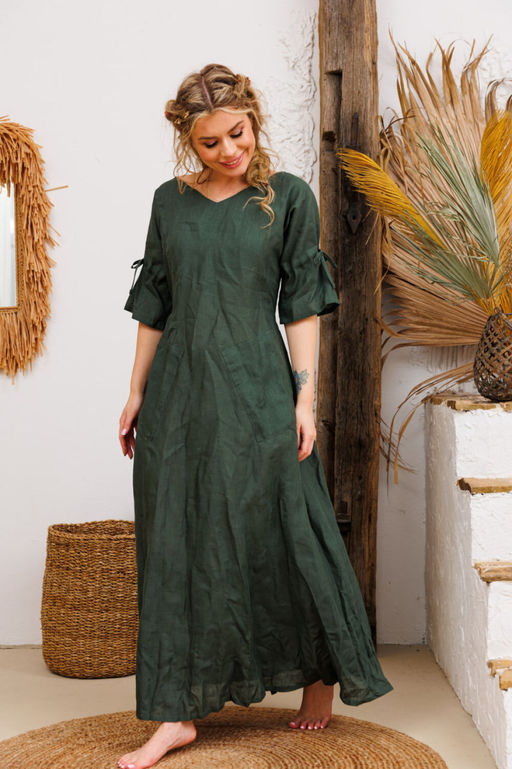 Платье AMORI 9731 изумруд  фото 6