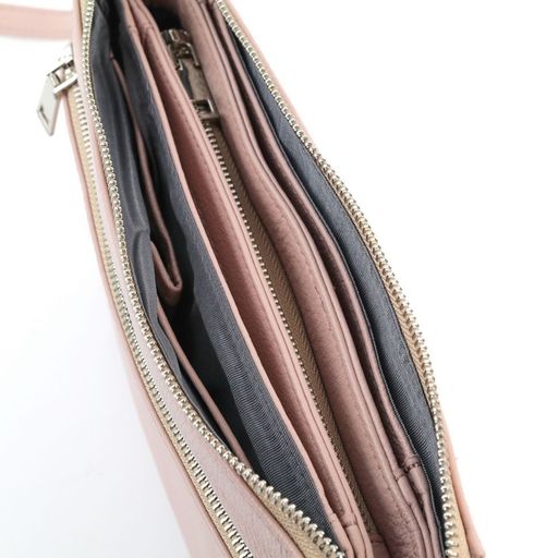 Женская кожаная сумка 6291-3 Пинк - Cidirro фото 4