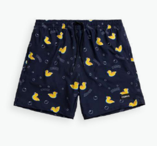 ATLANTIC KMB-220 Шорты мужские пляжные Summer Duck темно-синий фото 2