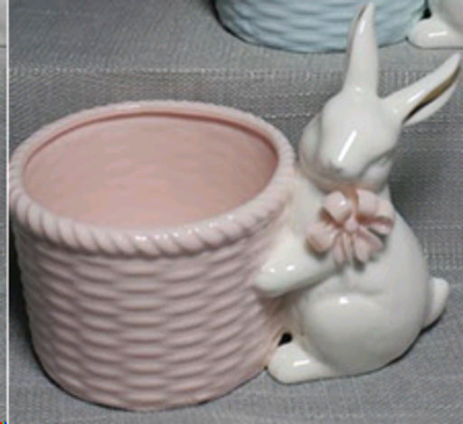 Фигурка кашпо розовое Кролик / 19083-2P /уп 24/ - Галеонтрейд фото 2