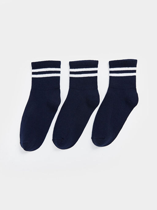 ?izgili Erkek ?ocuk Soket ?orap 3l?