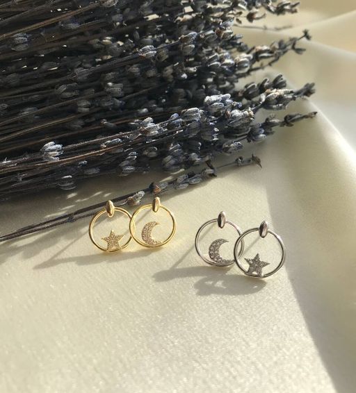 Серьги с куб.цирконием - Серебряные крылья фото 2