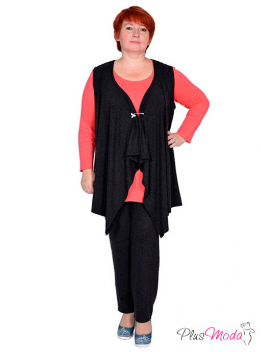 Жилет Модель №161 размеры 50-74 - Plusmoda фото 9