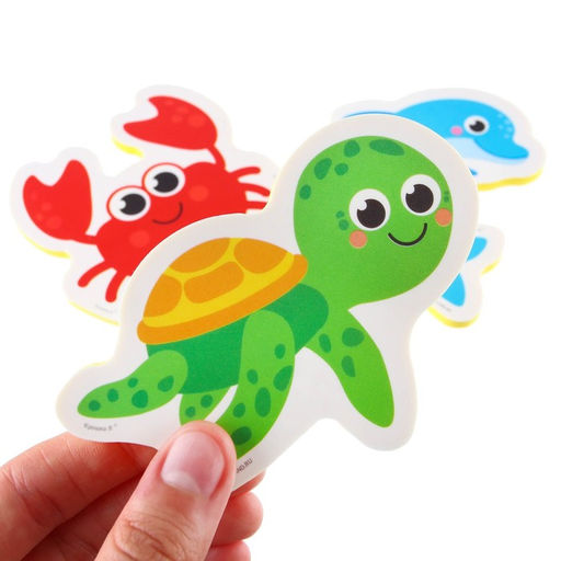 Набор стикеров для ванны Крошка Я «Морской мир», EVA, 3 шт, от 1 года