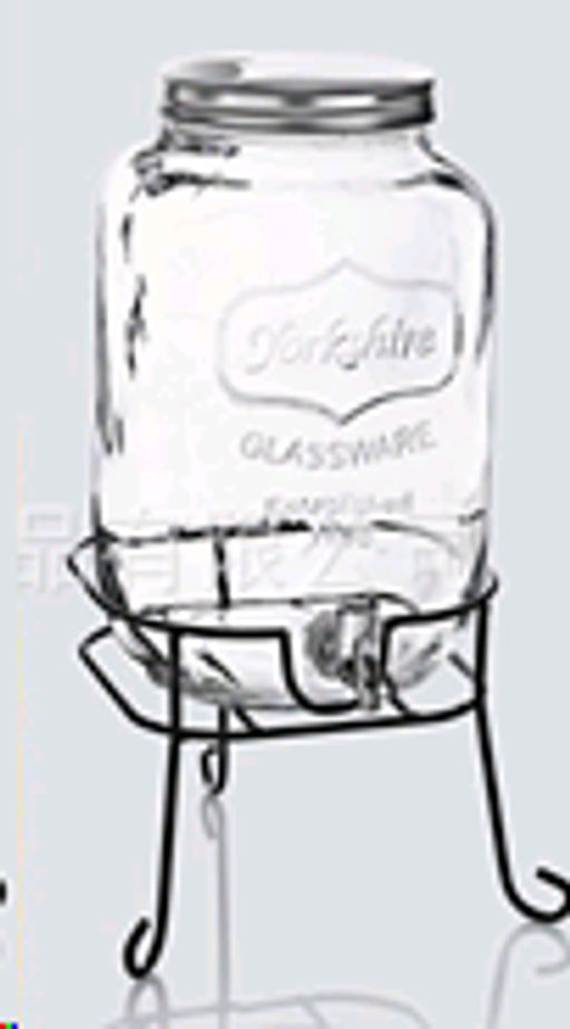 Банка с краном 4 л на подставке / 1999-4000 /уп 8/ Лимонадник - Галеонтрейд фото 2