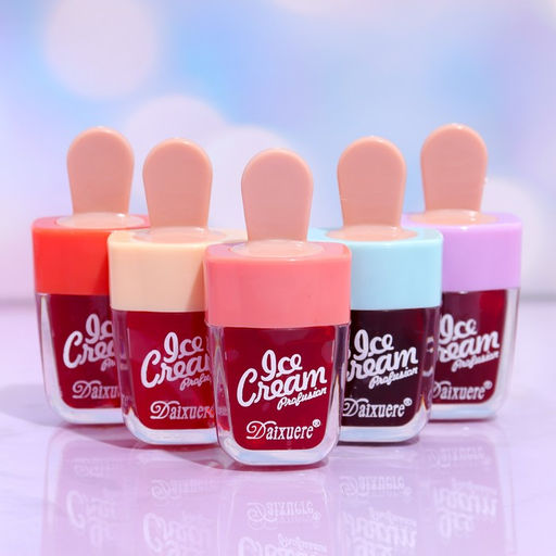 Блеск-тинт для губ «Пломбир», набор 5 шт.