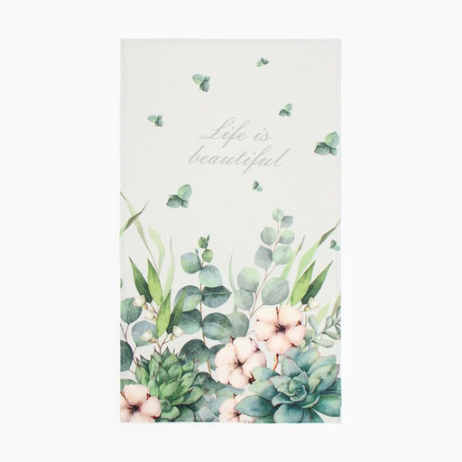Кухонный набор «Этель» Eucalyptus: полотенце 40×73 см, саржа 190 г/м², формочки для печенья