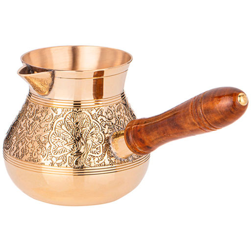 Турка резная "Graving" 450мл. латунь 733-139