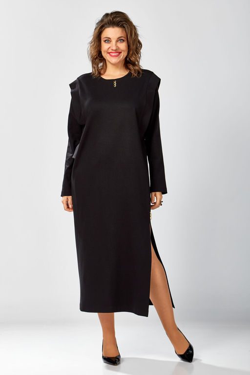 Платье BegiModa 1064 чёрный фото 11