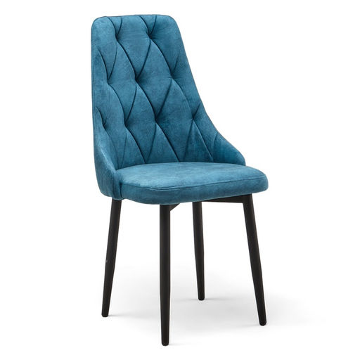 Стул для кухни «Граф», обивка nova 140, цвет океан