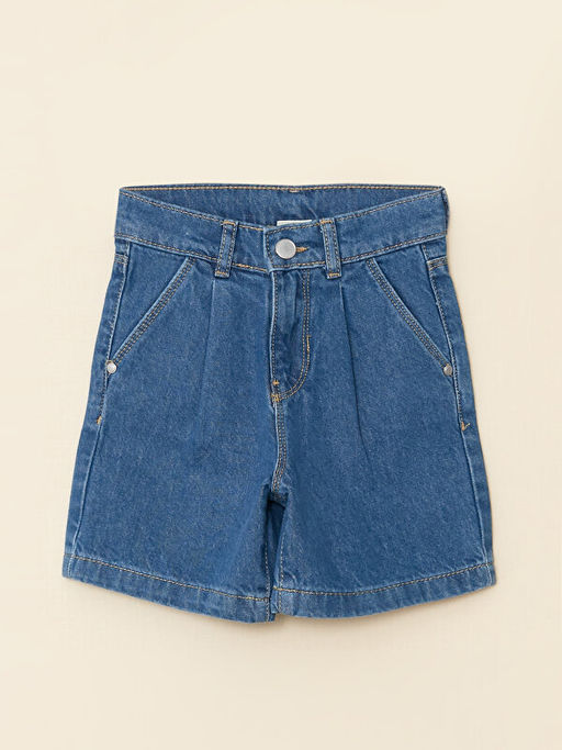 Basic K?z ?ocuk Jean ?ort