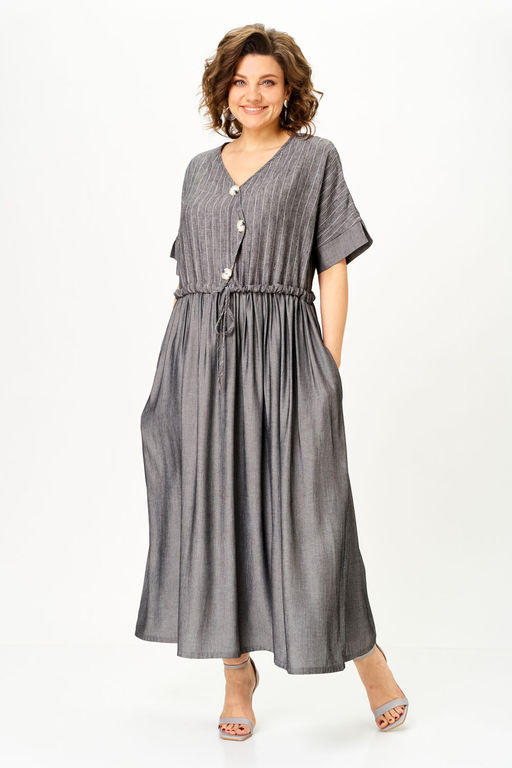 Платье Michel Chic 2181 мокрый асфальт  фото 3