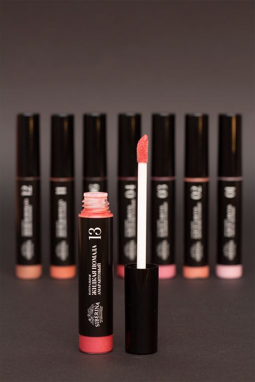 Жидкая помада для губ 13 Амарантовый SIBERINA