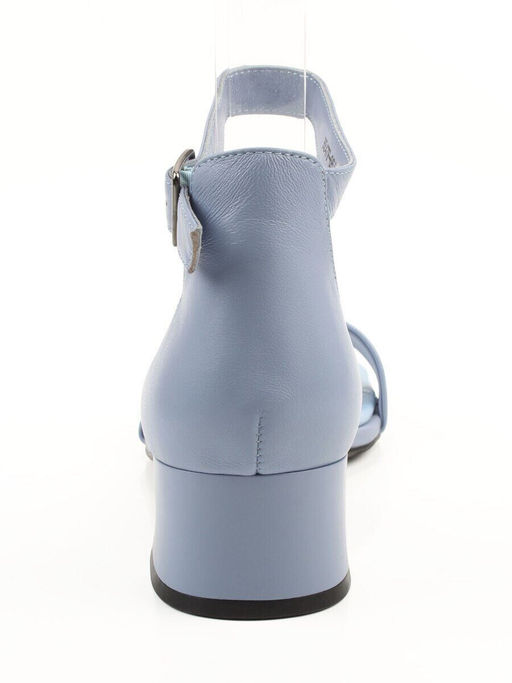 08-BE47F-66JV BLUE Босоножки женские (натуральная кожа) - Фабричный китай фото 7