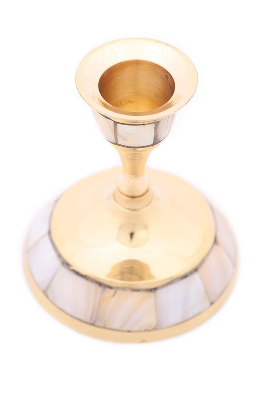 Подсвечник № П00238 с перлам. 4шт/упак - Ганг фото 2