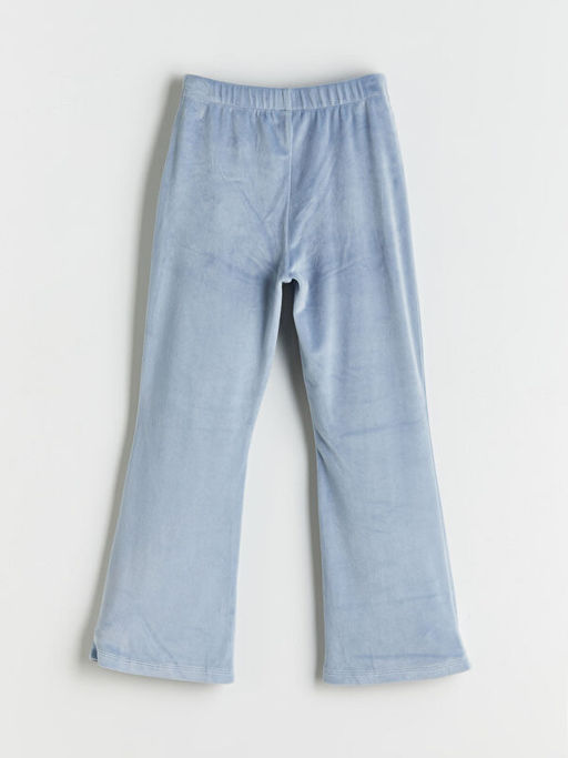 Beli Lastikli Kadife ?spanyol Pa?a K?z ?ocuk Tayt