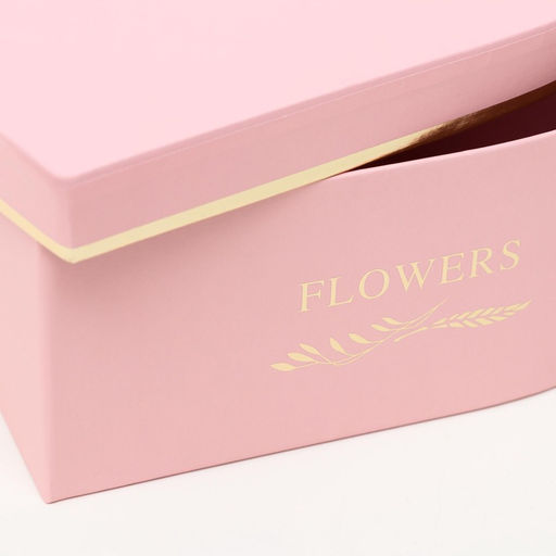 Набор подарочных коробок 3 в 1 Сердца розовый, 28.5?26?11 - 23.5?21?8.5 см