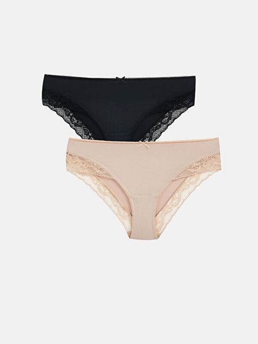 Dantel Detayl? Bikini K?lot 2li