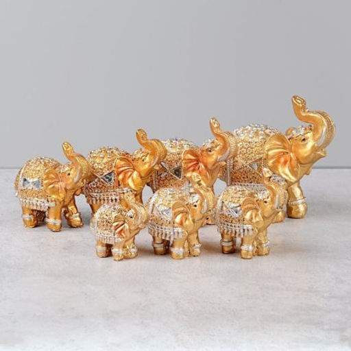 Статуэтки Слоны 7 штук набор / 7030А /уп 36/ - Галеонтрейд фото 2