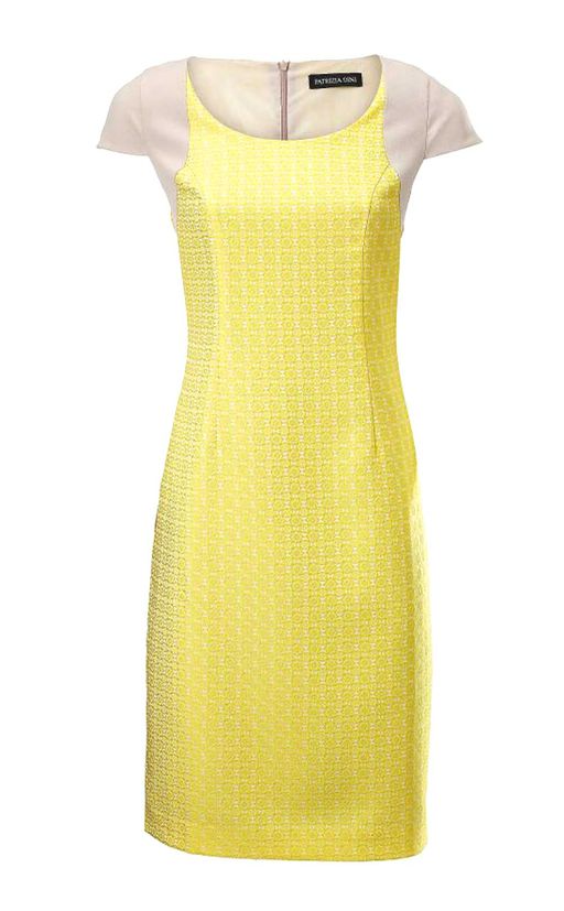 Платье, желтое - Patrizia dini фото 2