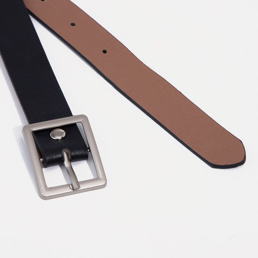 Ремень женский, ширина 2,3 см, винт, пряжка металл, цвет чёрный - Simaland фото 2