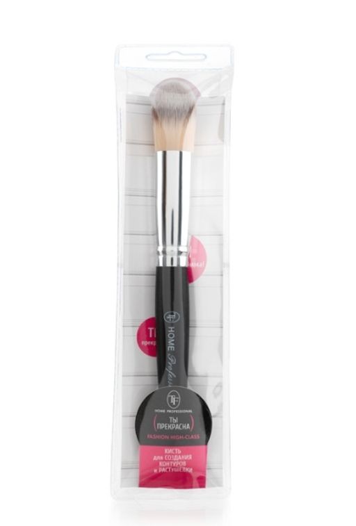 TF HBF-04 Кисть для контура лица и оттенения Home Professional - Tf cosmetics фото 3