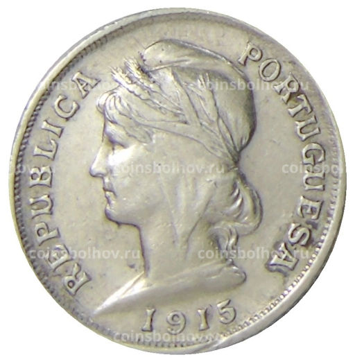 10 сентаво 1915 года Португалия