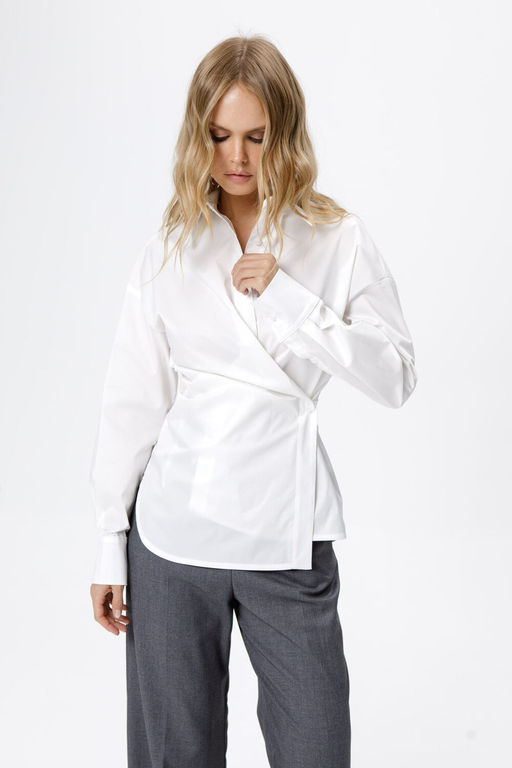 Рубашка Pirs 6208 молочный