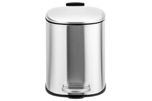 Контейнер для мусора 3 л 21,5*17*23,5 см с педалью + ведро, серебро - Elan gallery фото 3