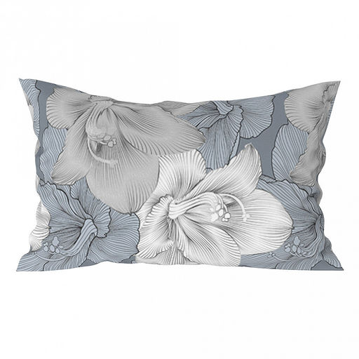 Наволочка 50х35см "Деним", с клапаном-запахом, поплин 115г/м2, хлопок 100%, упаковка ПП 22х30см, "Домашняя мода" (Россия)