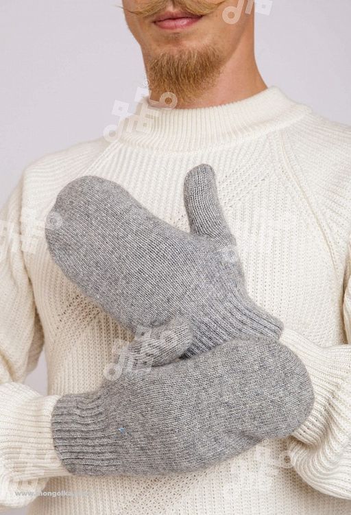 из шерсти монгольской овцы варежки - Тод оймс ххк фото 5