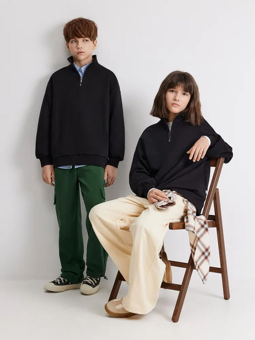 ACOOLA / Джемпер детский для мальчиков Gamgee черный  фото 8