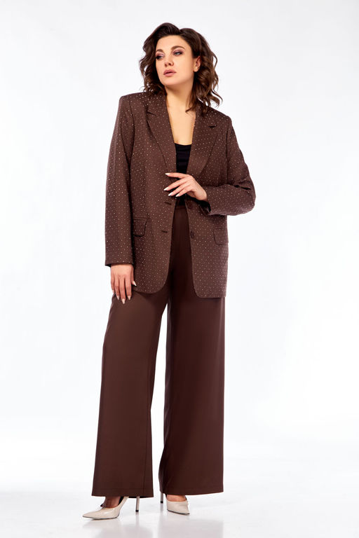 Костюм Olga Style С903 шоколад