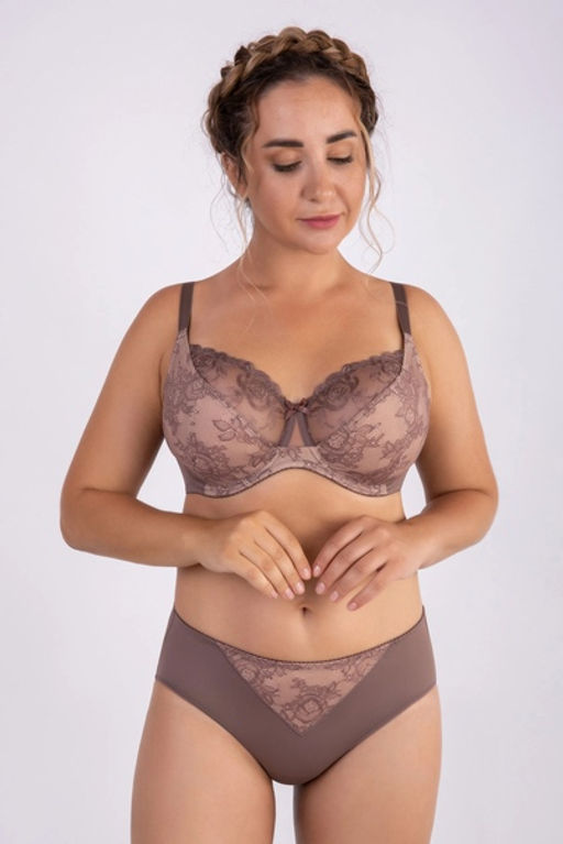 Бюстгальтер Milavitsa 127503 лесной орех/нюд  фото 3