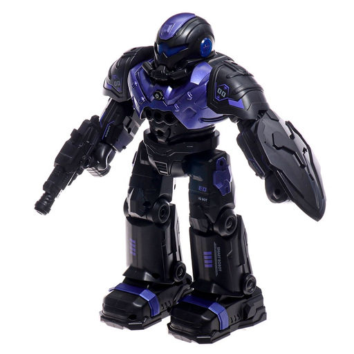 Радиоуправляемый робот «Герой. Умный робот», звуковые и световые эффекты, цвет фиолетовый