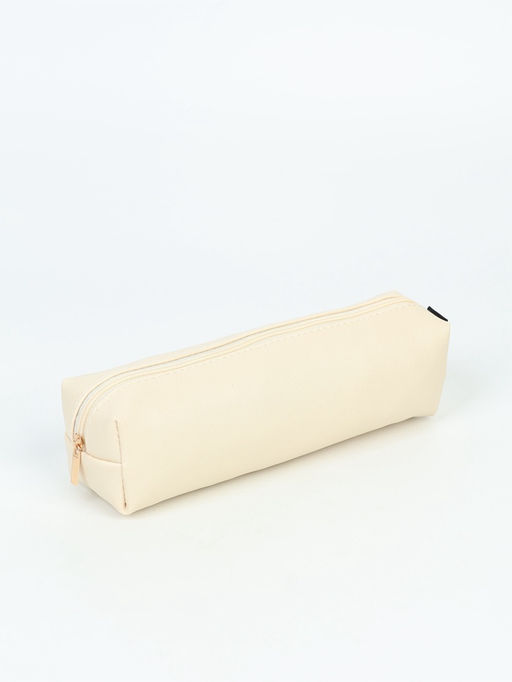 Пенал из искусственной кожи ArtFox STUDY "Бежевый"