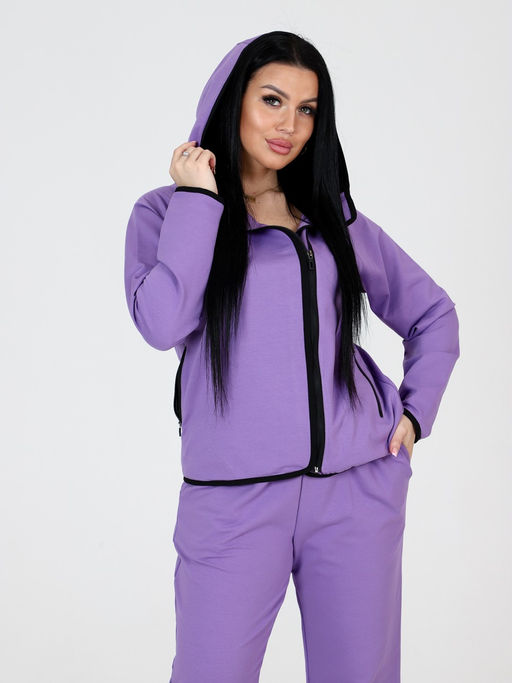 СК-2302,2307 ЖЕНСКИЙ СПОРТИВНЫЙ КОСТЮМ (Сирень) - А-дина фото 4