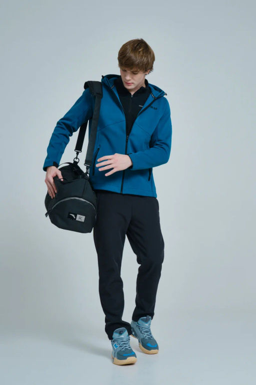 Толстовка на молнии с капюшоном Синий - Anta фото 6