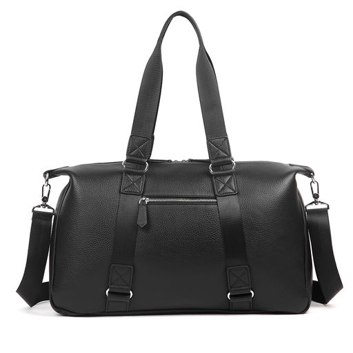 Дорожная сумка, кожа, MIRONPAN 1147 Черный