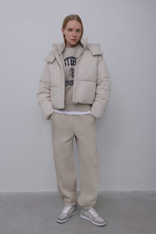 Стеганая куртка c капюшоном - Incity фото 21