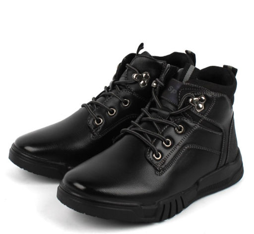 AL3676 Ботинки детские, чёрный - Antilopa фото 5