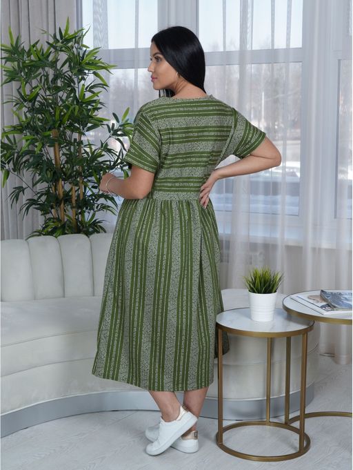 Анабель платье женское (горчица) - Lovetex фото 9