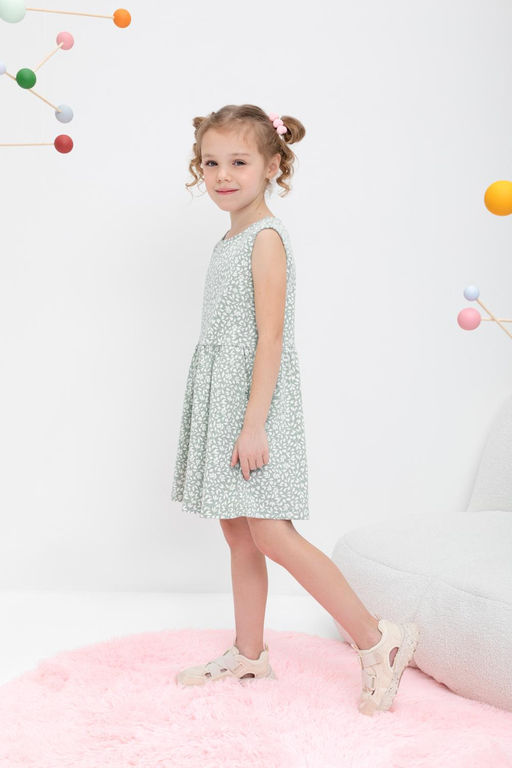 Crockid _ КР 6472/холодная мята,листья к477 полукомбинезон для дев фото 4